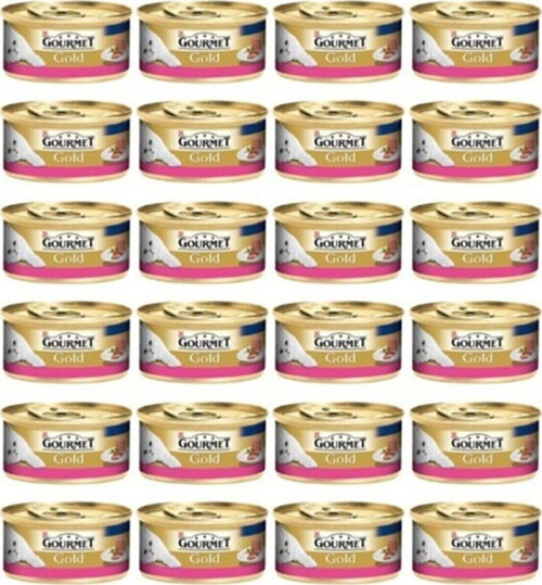 Gold Savoury Cake Sığır Etli Kedi Konservesi 85gr 24 Adet