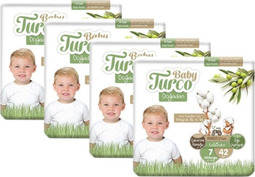 Doğadan Süper Paket Bebek Bezi 7 No Xx Large 42 Li X