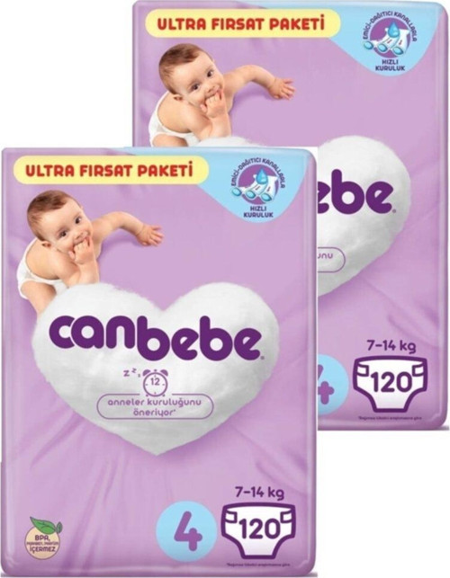 Ultra Fırtsat Pakeri 4 Beden (120x2) 240 Adet