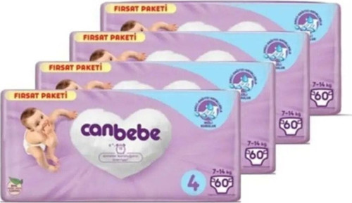 4 Beden Firsat Maxi 7-14 kg 240 Adet