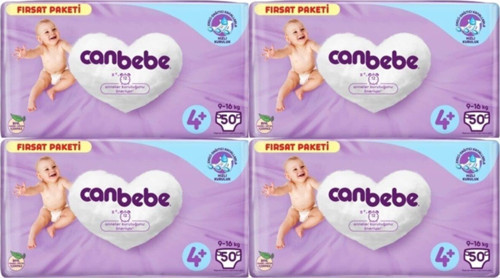 Bebek Bezi 4+beden Maxi Plus 50x4:200 Adet