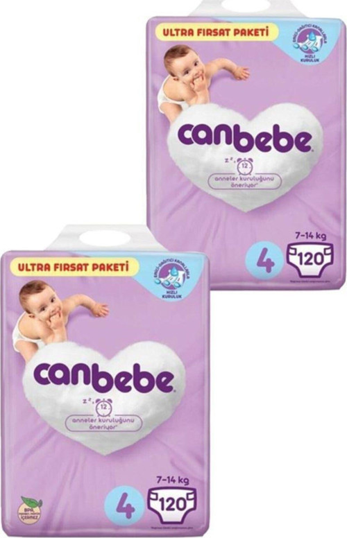 Bebek Bezi Ultra Avantaj Paketi 4 Beden 120 Adet