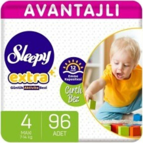 Extra 4 Lü Jumbo Maxı 96 Lı