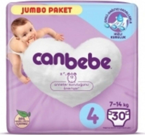 Jumbo Maxi Paketi (4 Numara) 7-14 Kg Paket Içi 30 Adet