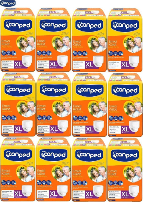 Emici Külot Hasta Bezi Xl Extra Large 96 Adet