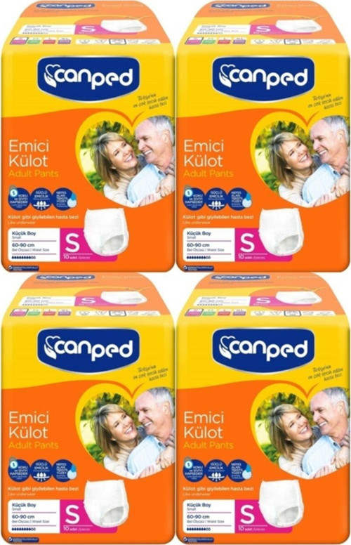Emici Külot Küçük Boy 10x4 40 Adet 60-90cm