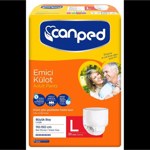 Emici Külot Large - 30'lu - Büyük Beden