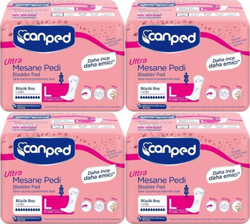 Mesane Pedi Ultra Large-Büyük 4 Lü Set (İç Adet 40)