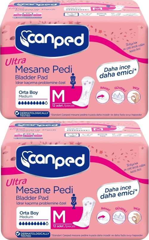 Mesane Pedi Ultra Medium-orta 24 Adet (2pk*12)