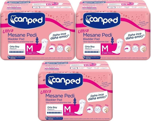 Mesane Pedi Ultra Medium-orta 36 Adet (3pk*12)
