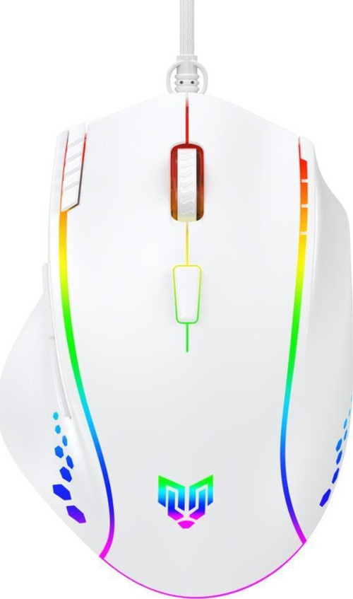 Luxor Gaming Gamer Oyuncu Mouse 12800Dpi Beyaz
