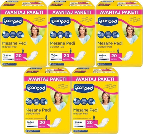Mesane Pedi Avantaj Paket Klasik L-büyük Boy Normal 100 Adet