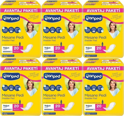Mesane Pedi Avantaj Paket Klasik L-büyük Boy Yoğun 120 Adet