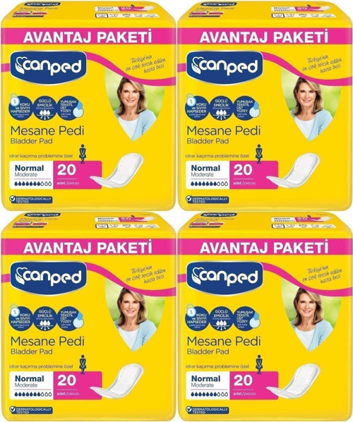 Mesane Pedi Avantaj Paket Klasik M-orta Boy Normal 80 Adet