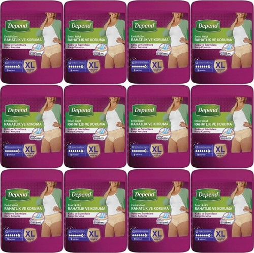 Emici Külot Hasta Bezi Xl Extra Büyük 108 Adet (12pk*9)