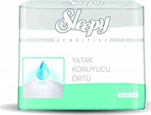Yatak Koruyucu Örtü 60x90 cm 30 Adet