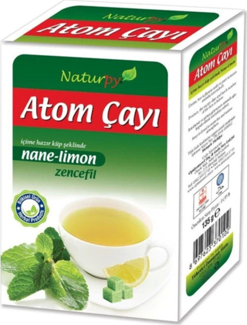 Naturpy Atom Cayı Nane Lımon Zencefıl 135Gr.