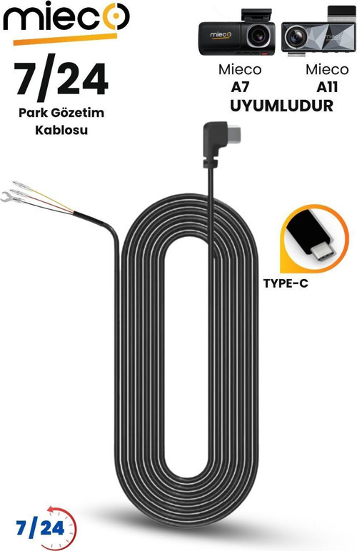 A7 ve A11 Uyumlu Park Modu Akü Bağlantı Kablosu / Hardware Kit (TYPE-C)