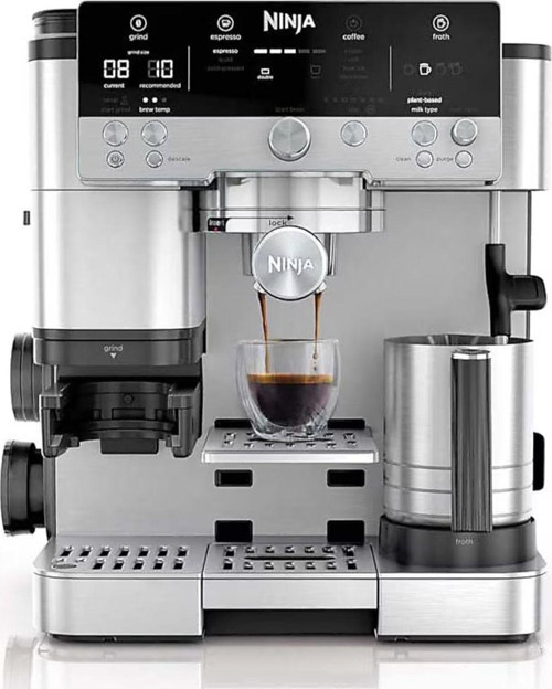 NINJA LUXE CAFÉ PREMİER ESPRESSO MAKİNESİ GÜMÜŞ