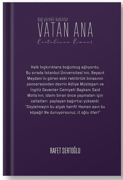 Vatan Ana - Kurtuluşun Romanı