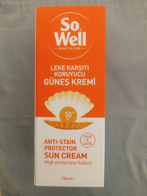 Güneş Kremi 50 Faktör 75 ml