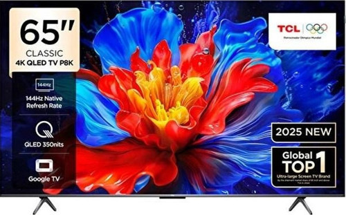 65P8K 4K UHD QLED 65" 144HZ GOOGLE TV