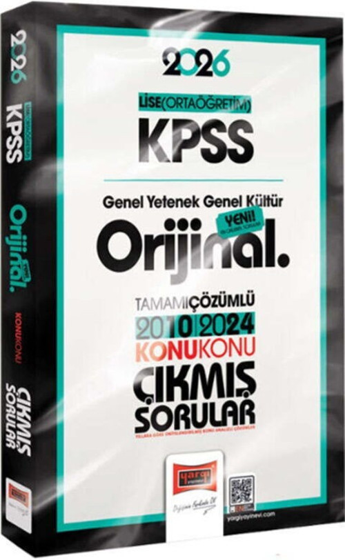 2026 Kpss Lise-Ortaöğretim Gk-Gy 2010-2024 Konu Konu Çıkmış Sorular
