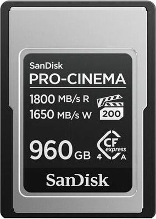 SanDisk 960GB PRO-CINEMA CFexpress Type A Hafıza Kartı