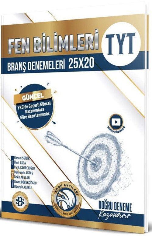 TYT Fen Bilimleri 25x20 Branş Deneme