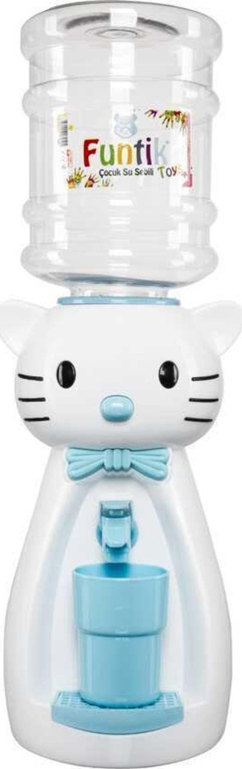 Funtik Kedi Çocuk Su Sebili Beyaz