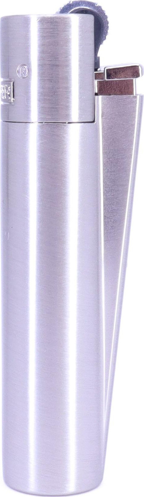 Özel Kutusunda Metal Çakmak - Mat Gümüş (Brushed Silver)
