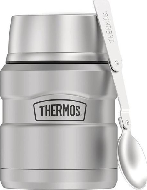 SK3000 Stainless King Yemek Termosu 0,47L - Matte Stainless Steel
