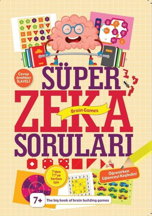 Süper Zeka Soruları-Sarı Kitap 2