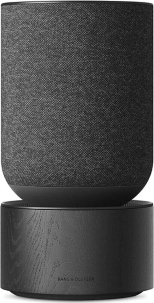 Beosound Balance 360° Hi-Fi Ses, Adaptif Oda Kalibrasyonu, AirPlay 2, Chromecast, Spotify Connect, Multiroom Desteği, Kablosuz Hoparlör – Siyah / Meşe Ağacı