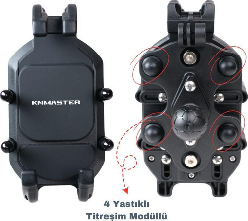 TT-860 Titreşim Engelleyicili Tüm Motosikletlere Uyumlu Telefon Tutucu
