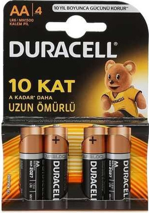 Duracell AA Kalem Pil 4'lü