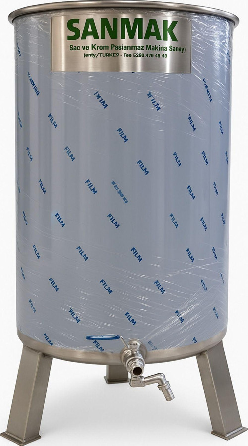 Zeytinyağı Depolama Tankı (Paslanmaz) 300 Lt