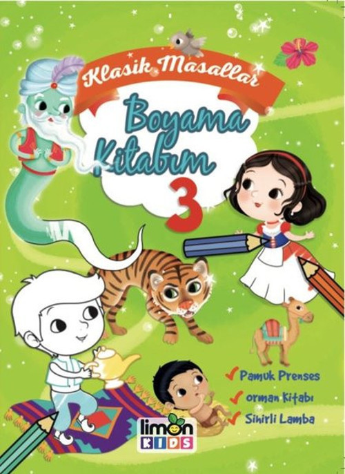 Klasik Masallar Boyama Kitabım-3