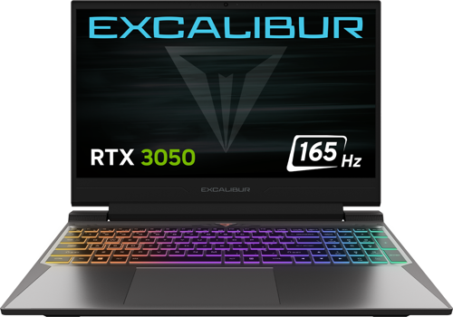 Excalibur G880 i7-13620H 16GB 1TB 6GB RTX3050 165HZ 15.6" Freedos Gaming Laptop G880.1362-BFJ0X-C
