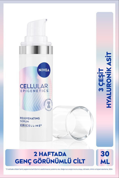 Cellular Epigenetics Rejuvenating Yüz Serumu 30ml,Yaşlanma Karşıtı, Genç Görünüm, Hyaluronik Asit