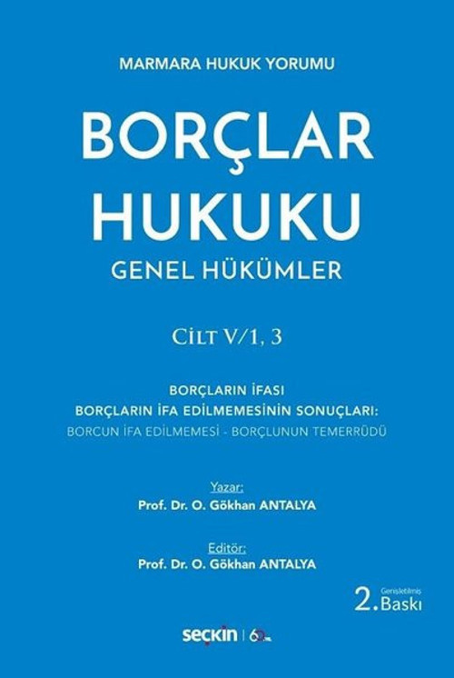 Borçlar Hukuku Genel Hükümler Cilt 5-1.3