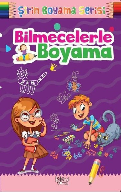 Bilmecelerle Boyama-Şirin Boyama Serisi