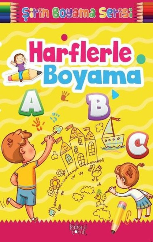 Harflerle Boyama-Şirin Boyama Serisi