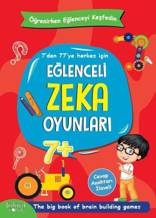 Süper Zeka Oyunları-Kırmızı Kitap 7+