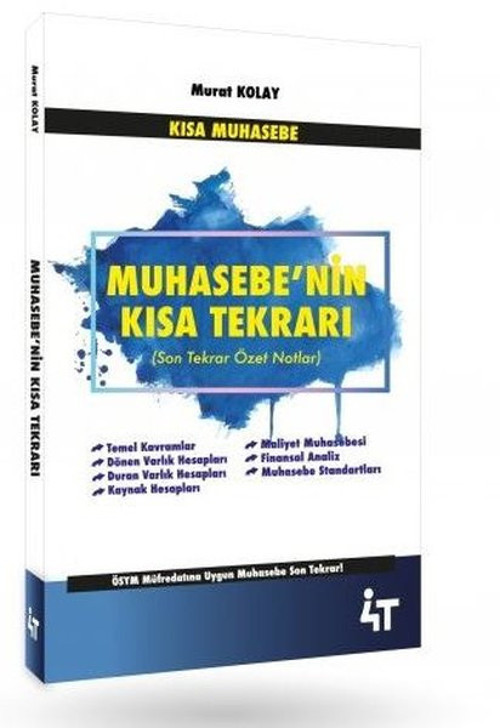 Muhasebe'nin Kısa Tekrarı