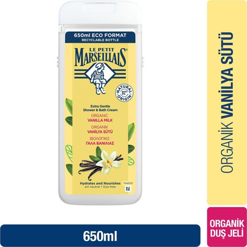 Duş Jeli Vanilya Sütü 650 Ml