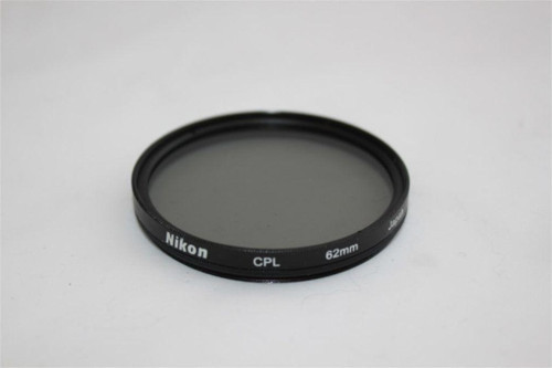 62mm CPL Polarize Filtre – Nikon D3500 D5600 D7500 Z50 Uyumlu | AF-S 35mm 1.8G DX, 18-140mm Lensler İçin Circular Polarizer