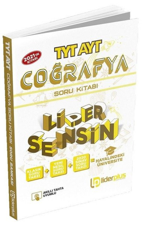 2021'in Kitabı TYT AYT Coğrafya Soru Kitabı