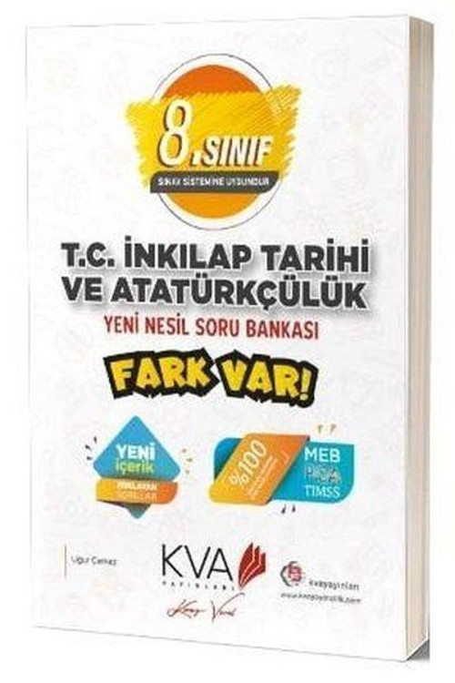 8. Sınıf T.C. İnkılap Tarihi ve Atatürkçülük Yeni Nesil Soru Bankası