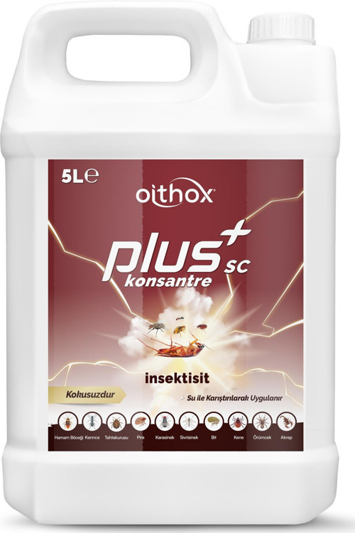 Plus Sc 5 Litre Hamam Böceği, Tahta Kurusu, Gümüş Böceği, Bit, Pire, Uyuz, Haşere İlacı